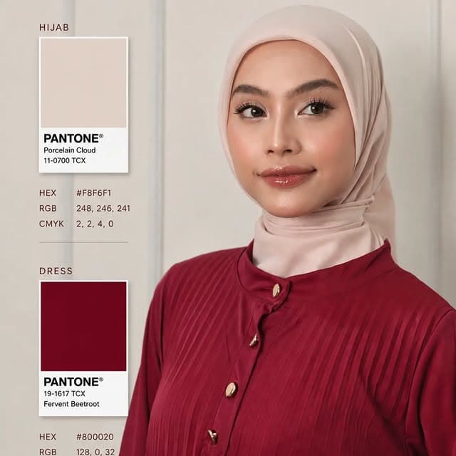 Dalam setiap nuansa merah, ada keberanian untuk te